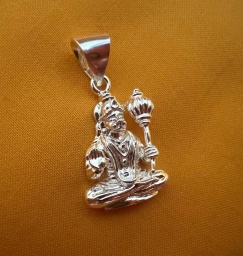 Кулон Хануман (серебро) 2,5 см Кулон Хануман (серебро) 2,5 см