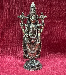 Вишну в виде формы Витал или Баладжи (латунь) 11 см, Вишну в виде формы Витал или Баладжи (латунь) 11 см,