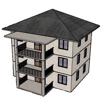 Главное здание Ашрама