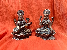 Лакшми и Сарасвати 6 см 