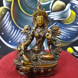 Статуэтка Тара коричневая 9 см